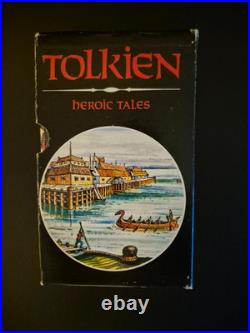 Tolkien box Heroic Tales The Lord of the rings and The Hobbit 1966 Unwin