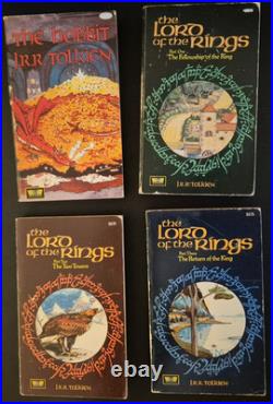Tolkien box Heroic Tales The Lord of the rings and The Hobbit 1966 Unwin