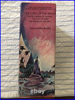 Tolkien lord Of The Rings Trilogy Book set 1965 Edition