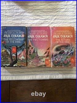 Tolkien lord Of The Rings Trilogy Book set 1965 Edition