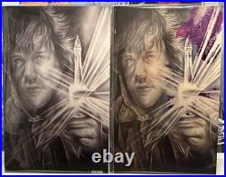 Tribute JRR Tolkien The True Lord Of The Ring Set Archer Virgin & Emboss Foil