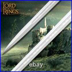United Cutlery Lord of the Rings Anduril Sword of King Elessar Licensed COA