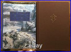 VG 1991 Hardcover DJ First Edition Lord of the Rings JRR Tolkien Art by Alan Lee