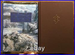 VG 1991 Hardcover DJ First Edition Lord of the Rings JRR Tolkien Art by Alan Lee