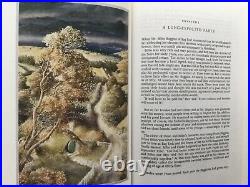 VG 1991 Hardcover DJ First Edition Lord of the Rings JRR Tolkien Art by Alan Lee