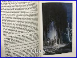 VG 1991 Hardcover DJ First Edition Lord of the Rings JRR Tolkien Art by Alan Lee