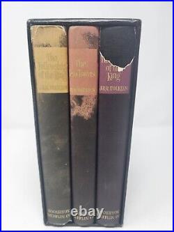 VTG 1965 Lord Of The Rings J. R. R Tolkien Box Set with MAPS Houghton Mifflin 2nd Ed