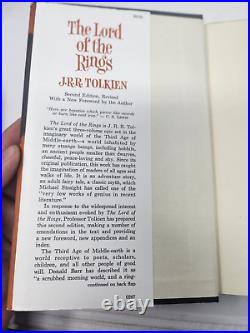 VTG 1965 Lord Of The Rings J. R. R Tolkien Box Set with MAPS Houghton Mifflin 2nd Ed