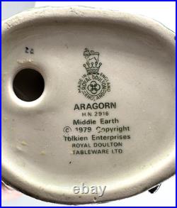 VTG 1979 Tolkien Lord of the Rings Middle Earth by Royal Doulton Free Shipping