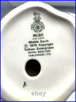VTG 1979 Tolkien Lord of the Rings Middle Earth by Royal Doulton Free Shipping