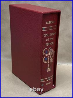 VTG 1980s/90s JRR TOLKIEN HMCO THE LORD OF THE RINGS FOLIO COLLECTORS EDITION