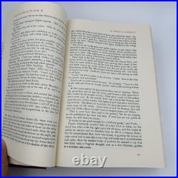 Vintage 1965 The Lord of the Rings JRR Tolkien Leather Collector's HMCO Book Map