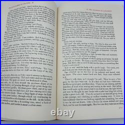 Vintage 1965 The Lord of the Rings JRR Tolkien Leather Collector's HMCO Book Map