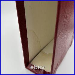 Vintage 1965 The Lord of the Rings JRR Tolkien Leather Collector's HMCO Book Map