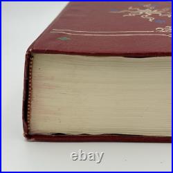 Vintage 1965 The Lord of the Rings JRR Tolkien Leather Collector's HMCO Book Map