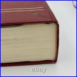 Vintage 1965 The Lord of the Rings JRR Tolkien Leather Collector's HMCO Book Map