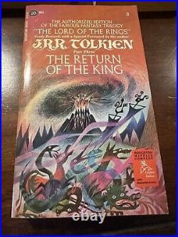 Vintage 1969 Lord of the Rings Trilogy Ballantine Box Set EXCELLENT CONDITION