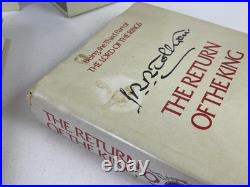 Vintage 1970s HC DJ box set slipcase BCE Lord of the Rings Trilogy JRR Tolkien