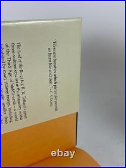 Vintage 1970s HC DJ box set slipcase BCE Lord of the Rings Trilogy JRR Tolkien
