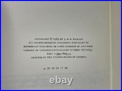 Vintage 1970s HC DJ box set slipcase BCE Lord of the Rings Trilogy JRR Tolkien
