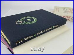 Vintage 1970s HC DJ box set slipcase BCE Lord of the Rings Trilogy JRR Tolkien