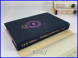 Vintage 1970s HC DJ box set slipcase BCE Lord of the Rings Trilogy JRR Tolkien