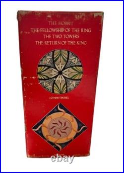Vintage 1973 Tolkien Box Set Hobbit & Lord of the Rings Ballantine Books