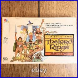 Vintage 1979 Lord of the Rings Adventure Game Milton Bradley Tolkien Complete