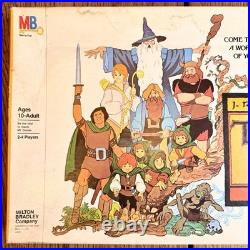Vintage 1979 Lord of the Rings Adventure Game Milton Bradley Tolkien Complete