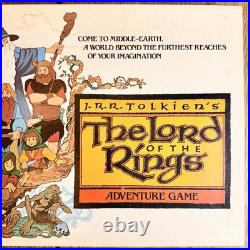 Vintage 1979 Lord of the Rings Adventure Game Milton Bradley Tolkien Complete