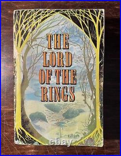 Vintage 1st Omnibus Trilogy Edition'The Lord Of The Rings' J R R Tolkien 1968