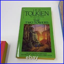 Vintage J. R. R. Tolkien Lord of the Rings & The Hobbit Paperback Box Set