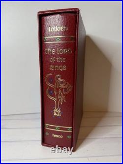 Vintage Jrr Tolkien Hmco The Lord Of The Rings Folio Collectors Edition