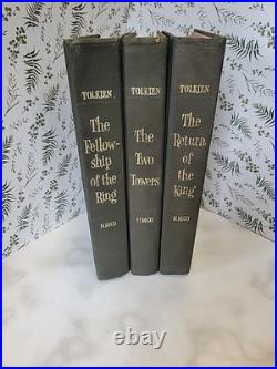 Vintage Lord Of The Rings Second Edition Fifth Printing