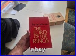 Vintage Lord of the Rings 1978 Paperback 3-Book Box Set Houghton Mifflin Slipcas