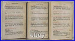 Vintage The Lord Of The Rings JRR Tolkien 1968 Set Revised Edition With DJ LOTR