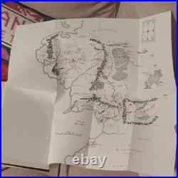 Vintage The Lord of the Rings 3-Volume Hardcover Box Set MAPS INTACT, PRISTINE