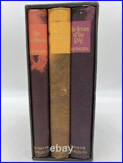 Vtg 60s MCM Era LORD OF THE RINGS boxed set J. R. R. Tolkien (Second Edition)1965