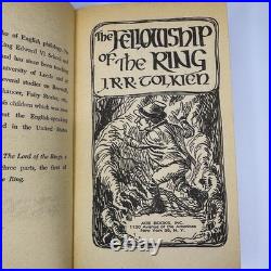 Vtg Lord Of The Rings JRR Tolkien 1965 Ace Paperbacks Unauthorized LOTR Trilogy