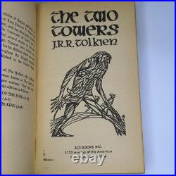 Vtg Lord Of The Rings JRR Tolkien 1965 Ace Paperbacks Unauthorized LOTR Trilogy