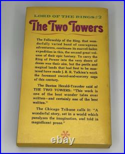 Vtg Lord Of The Rings JRR Tolkien 1965 Ace Paperbacks Unauthorized LOTR Trilogy