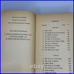 Vtg Lord Of The Rings JRR Tolkien 1965 Ace Paperbacks Unauthorized LOTR Trilogy