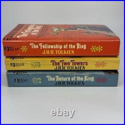 Vtg Lord Of The Rings JRR Tolkien 1965 Ace Paperbacks Unauthorized LOTR Trilogy