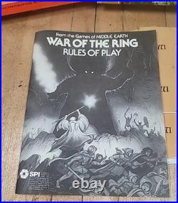 War of the Ring JRR Tolkien SPI Wargame 1977 NEW Unpunched Lord Of The Rings