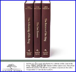 - the Lord of the Rings Trilogy 3 Volume Set White J. R. R. Tolkien Collectibl